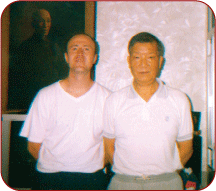 Wing Chun Kung Fu | Sifu Alan with IP CHing at his home in Homg Kong